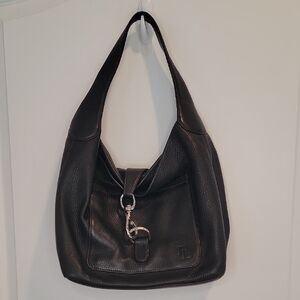 Dooney & Bourke Black Leather Hobo Purse Excellent Condition